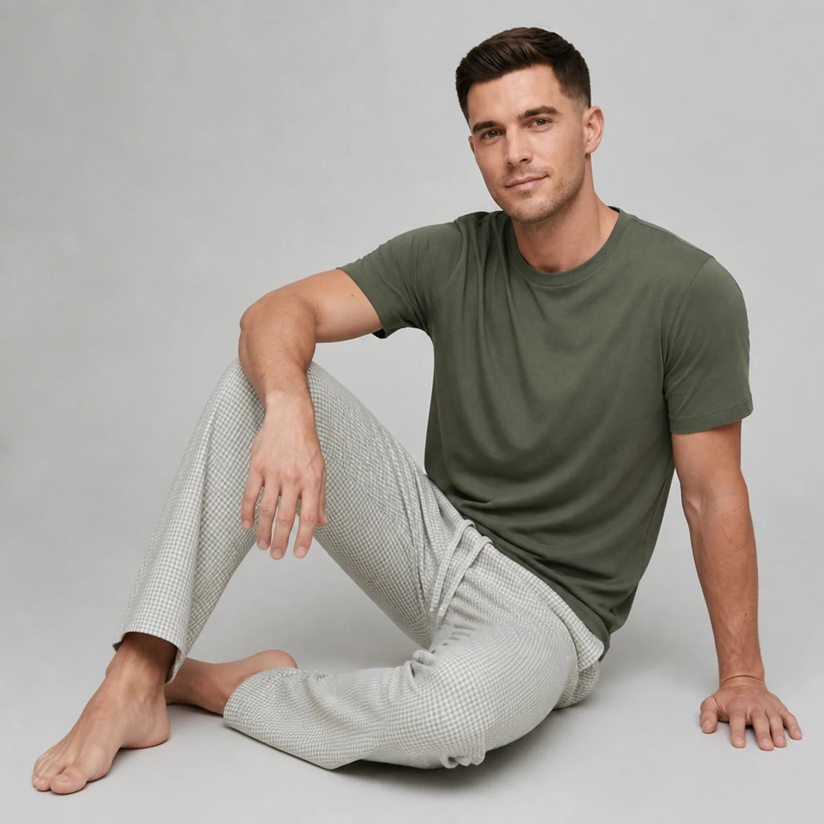 Men's Viscose Pajama Set